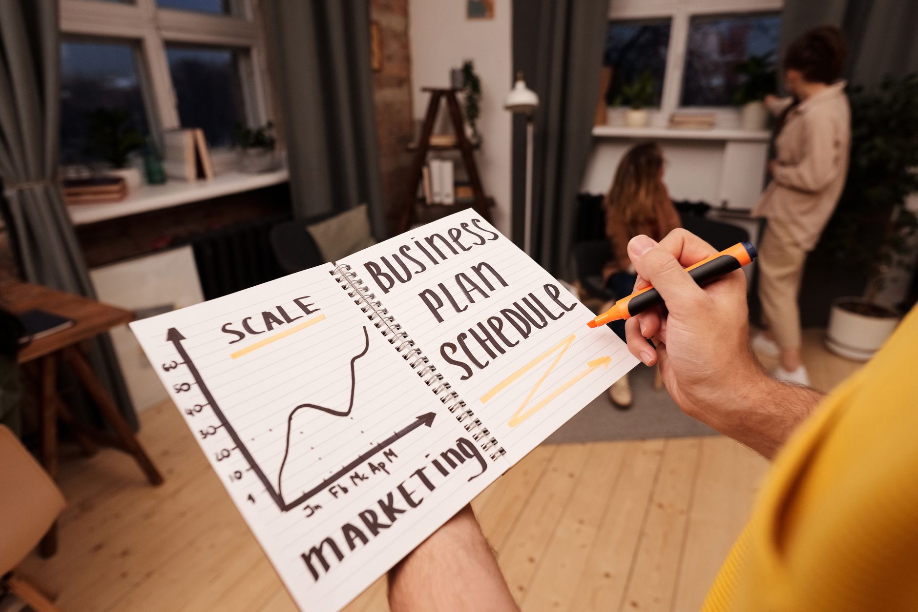 Design notes and diagrams for project preparation